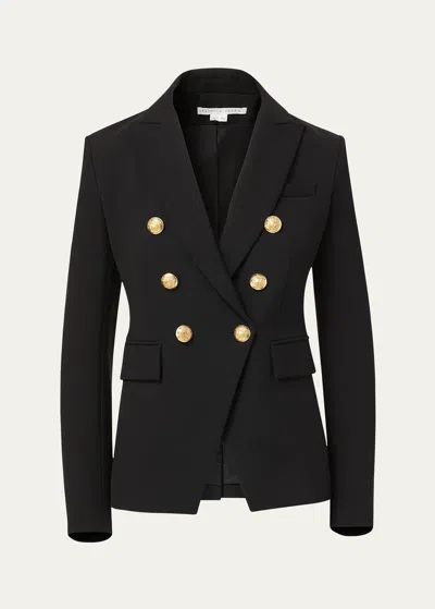 Veronica Beard Miller Dickey Jacket In Black With Gold B