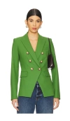 Veronica Beard Miller Dickey Jacket In Green