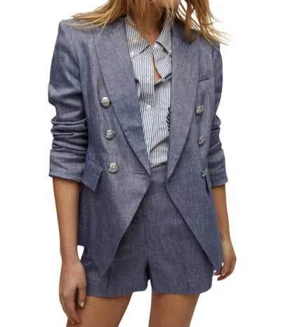 Veronica Beard Miller Dickey Jacket In Blue