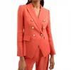 Veronica Beard Miller Dickey Jacket In Persimmon