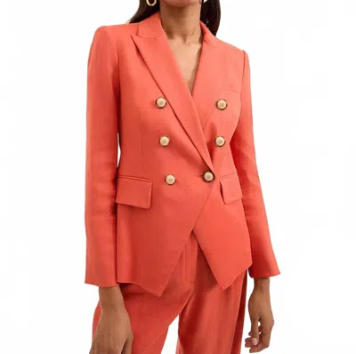 Veronica Beard Miller Dickey Jacket In Persimmon