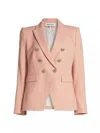 Veronica Beard Miller Dickey Jacket In Rose Bloom In Multi