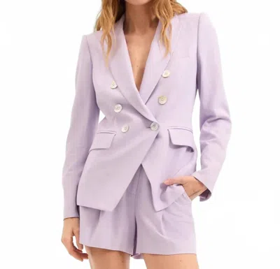 Veronica Beard Miller Dickey Jacket In Soft Lilac
