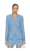 Veronica Beard Miller Dickey Jacket In Blue