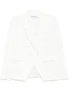 Veronica Beard Miller Dickey Jacke In Weiss