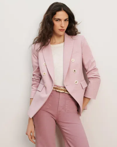 Veronica Beard Miller Seersucker Dickey Jacket