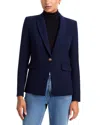 Veronica Beard Miller Single Breasted Blazer In Blue