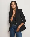 Veronica Beard Miller Single-breasted Dickey Jacket In Black