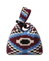 Veronica Beard Beaded Swing Top Handle Bag In Multi