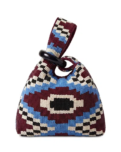 VERONICA BEARD MINI BEADED HANDBAG