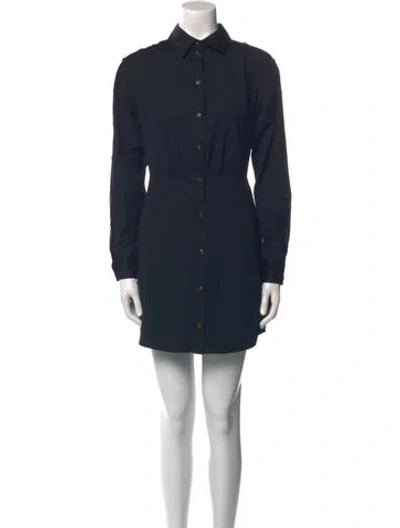 Pre-owned Veronica Beard Mini Dress In Black