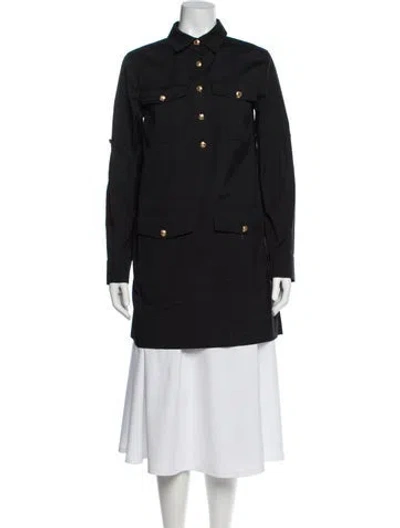 Pre-owned Veronica Beard Mini Dress In Black
