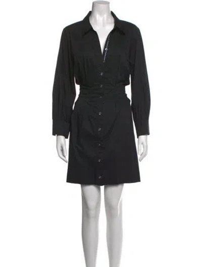 Pre-owned Veronica Beard Mini Dress In Black