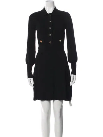 Pre-owned Veronica Beard Mini Dress In Blue