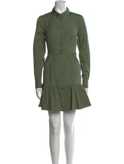 Pre-owned Veronica Beard Mini Dress In Gray