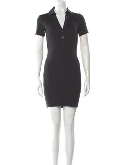 Pre-owned Veronica Beard Mini Dress In Gray