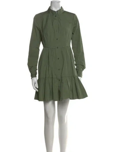 Pre-owned Veronica Beard Mini Dress In Gray