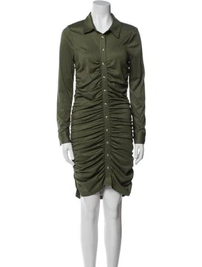 Pre-owned Veronica Beard Mini Dress In Green