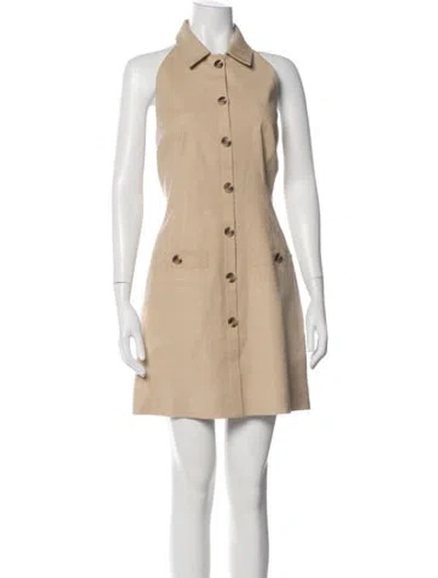Pre-owned Veronica Beard Mini Dress In Multi
