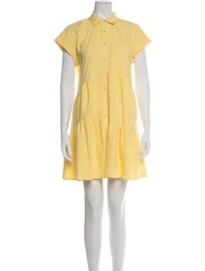 Pre-owned Veronica Beard Mini Dress In Neutrals
