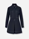 Veronica Beard Mini Dress Pryce In Black
