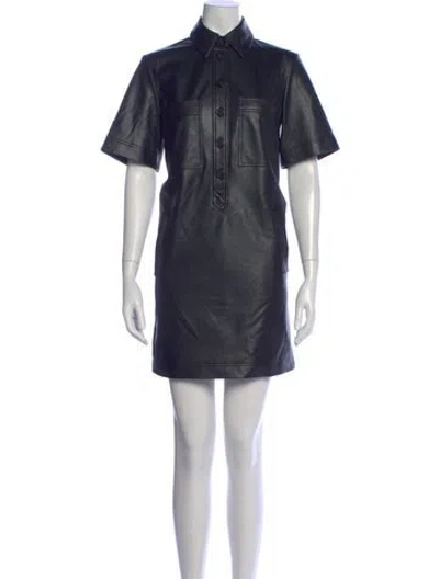 Pre-owned Veronica Beard Mini Dress W/ Tags In Blue