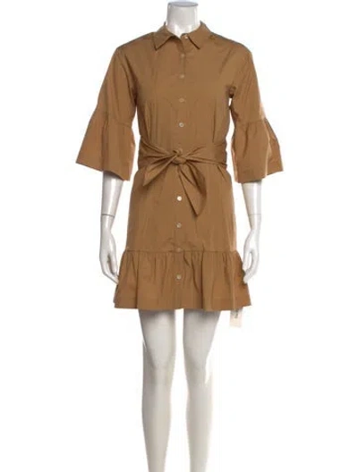 Pre-owned Veronica Beard Mini Dress W/ Tags In Brown