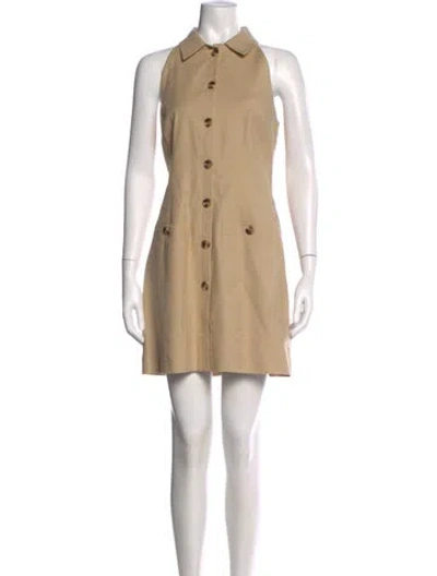 Pre-owned Veronica Beard Mini Dress W/ Tags In Brown
