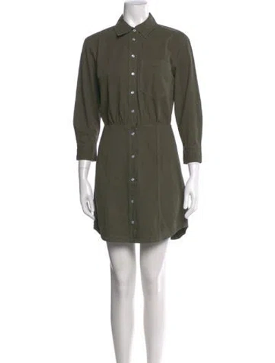 Pre-owned Veronica Beard Mini Dress W/ Tags In Green