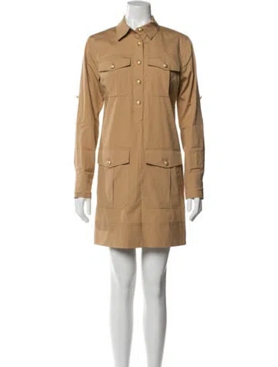 Pre-owned Veronica Beard Mini Dress W/ Tags In Neutral