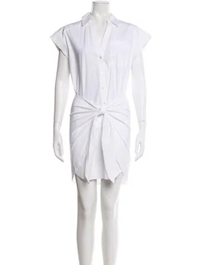 Pre-owned Veronica Beard Mini Dress In White