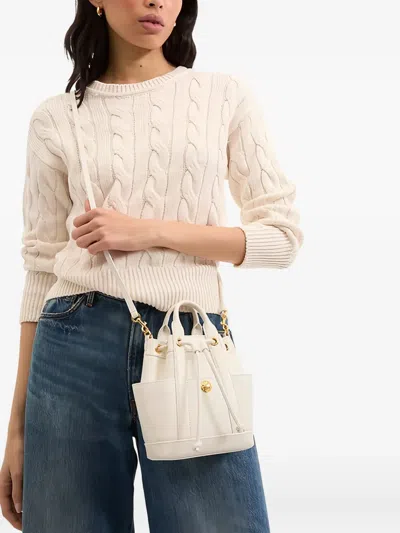 Veronica Beard Mini Goody Cross-body Bag In White