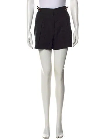 Pre-owned Veronica Beard Mini Shorts In Black