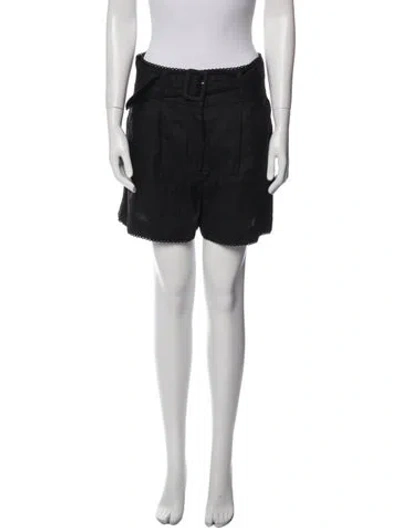 Pre-owned Veronica Beard Mini Shorts In Black