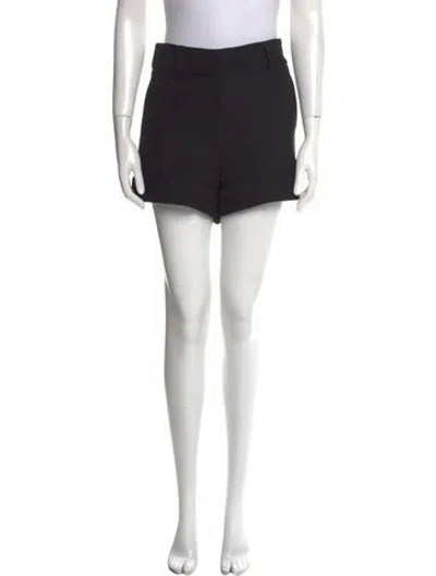 Pre-owned Veronica Beard Mini Shorts In Black