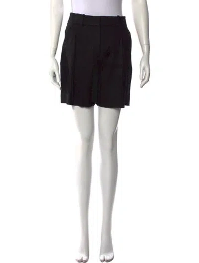 Pre-owned Veronica Beard Mini Shorts In Black