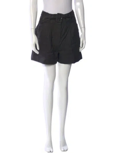 Pre-owned Veronica Beard Mini Shorts In Black