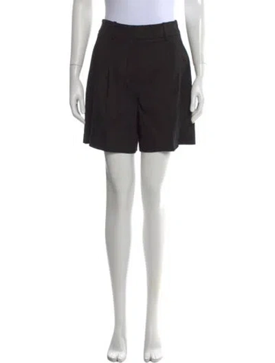 Pre-owned Veronica Beard Mini Shorts In Black