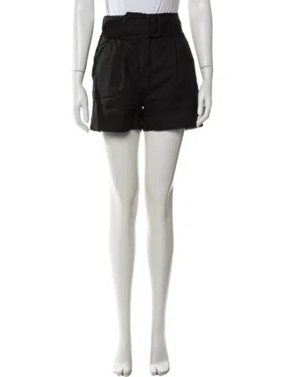Pre-owned Veronica Beard Mini Shorts In Black