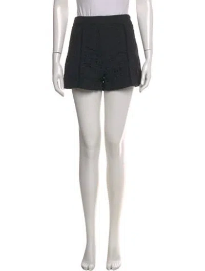 Pre-owned Veronica Beard Mini Shorts In Black