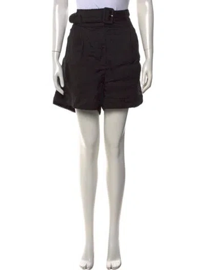 Pre-owned Veronica Beard Mini Shorts In Black