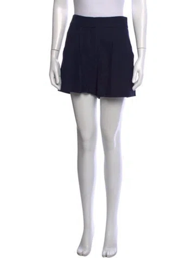 Pre-owned Veronica Beard Mini Shorts In Black