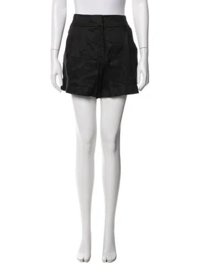 Pre-owned Veronica Beard Mini Shorts In Black/white