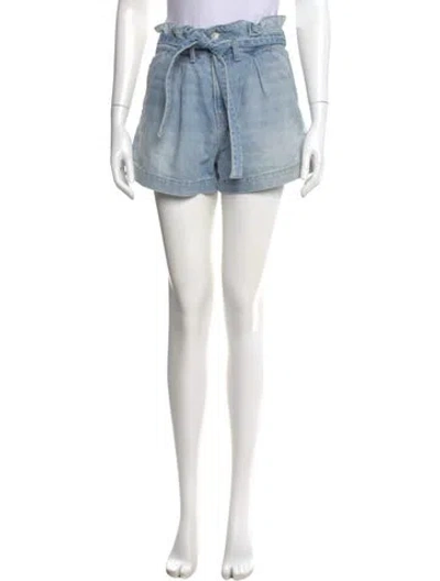 Pre-owned Veronica Beard Mini Shorts In Blue