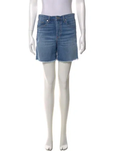 Pre-owned Veronica Beard Mini Shorts In Blue