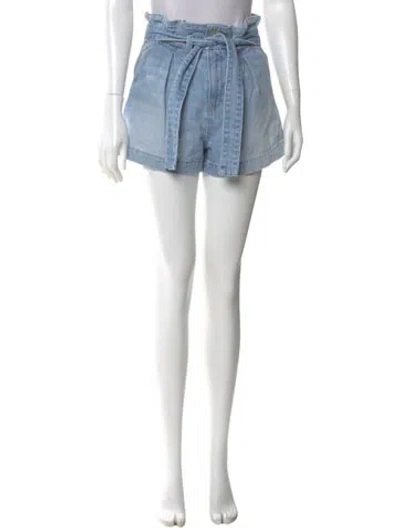 Pre-owned Veronica Beard Mini Shorts In Blue