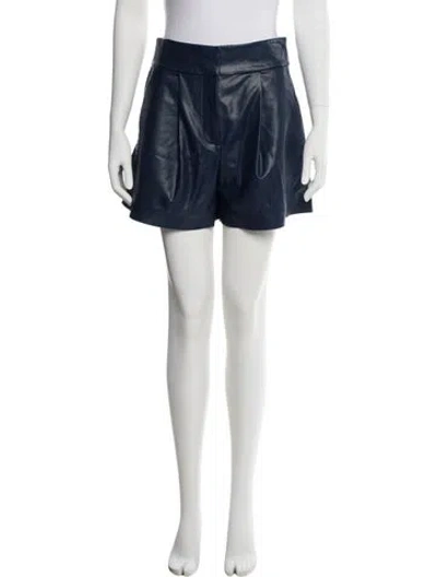 Pre-owned Veronica Beard Mini Shorts In Blue