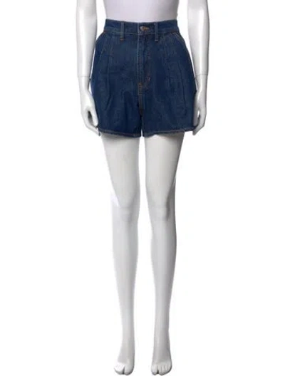 Pre-owned Veronica Beard Mini Shorts In Blue