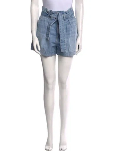 Pre-owned Veronica Beard Mini Shorts In Blue