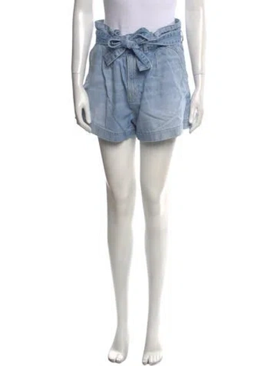 Pre-owned Veronica Beard Mini Shorts In Blue